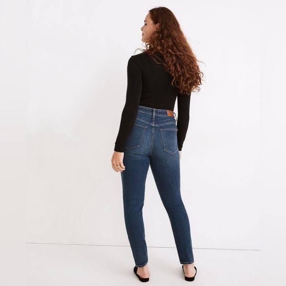 Madewell Curvy High-Rise Skinny Jeans in Lanette Wash Size 24 - Picture 3 of 12